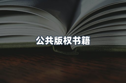 公共版权书籍